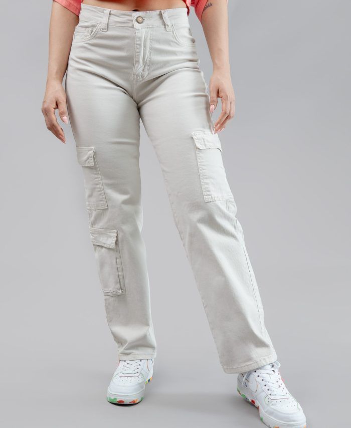 Cargo tiro alto, horma recta