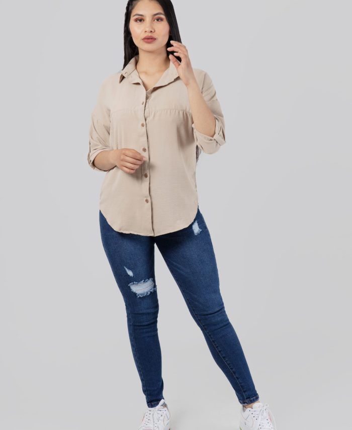 Blusón estilo oversize